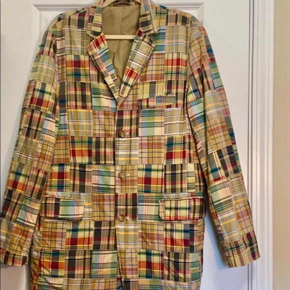 J. Crew Other - J. Crew Patchwork Jacket/Blazer L